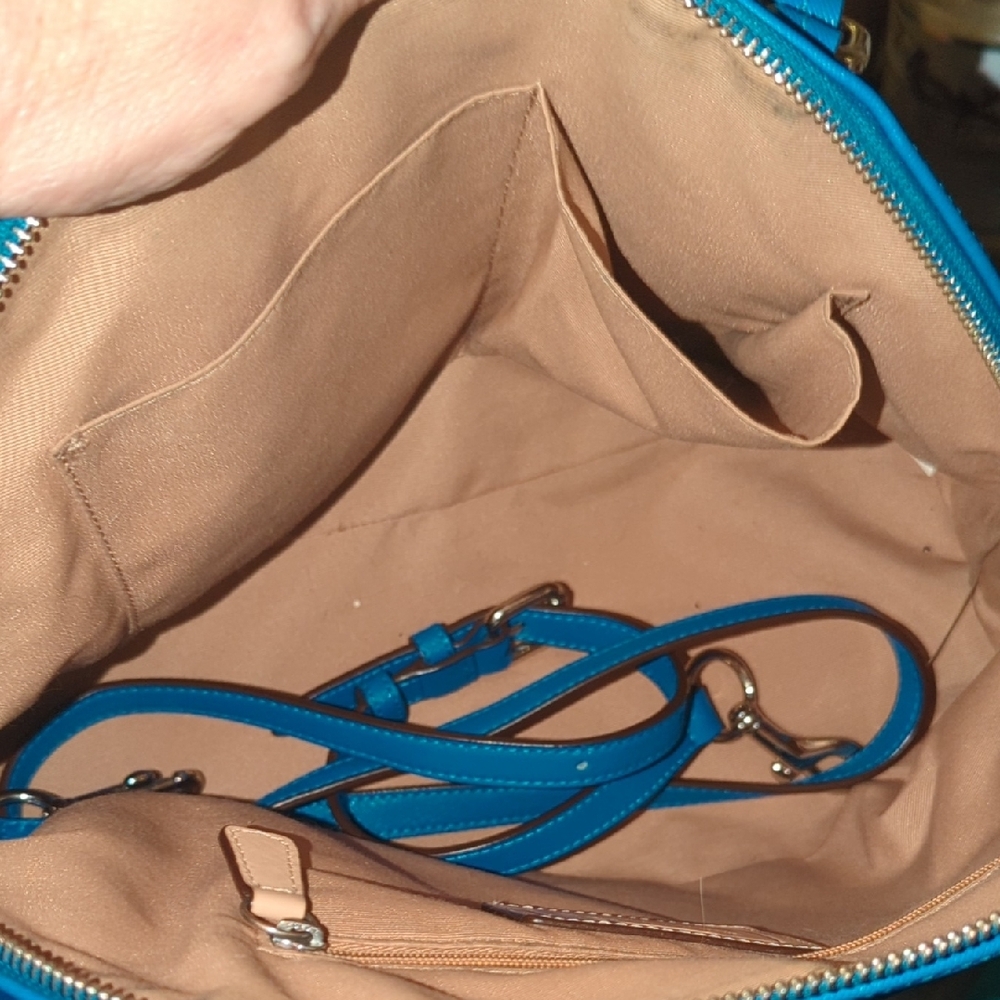 Coach Satchel with Double Handles And Strap - Picture 10 of 10